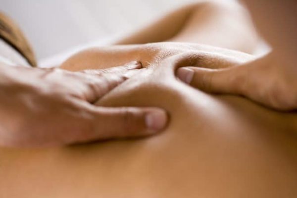 Deep tissue body massage